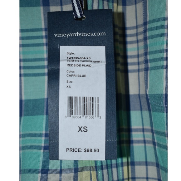 Men’s Vineyard Vines button down shirt - Picture 3 of 4